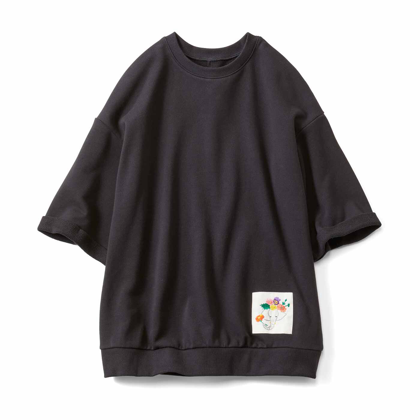 リブ　イン　コンフォート　きちんと見えして着心地らくちんな　カットソーベスト＆ロングＴシャツセット レディース リブ イン コンフォート きちんと見えして着心地らくちんな