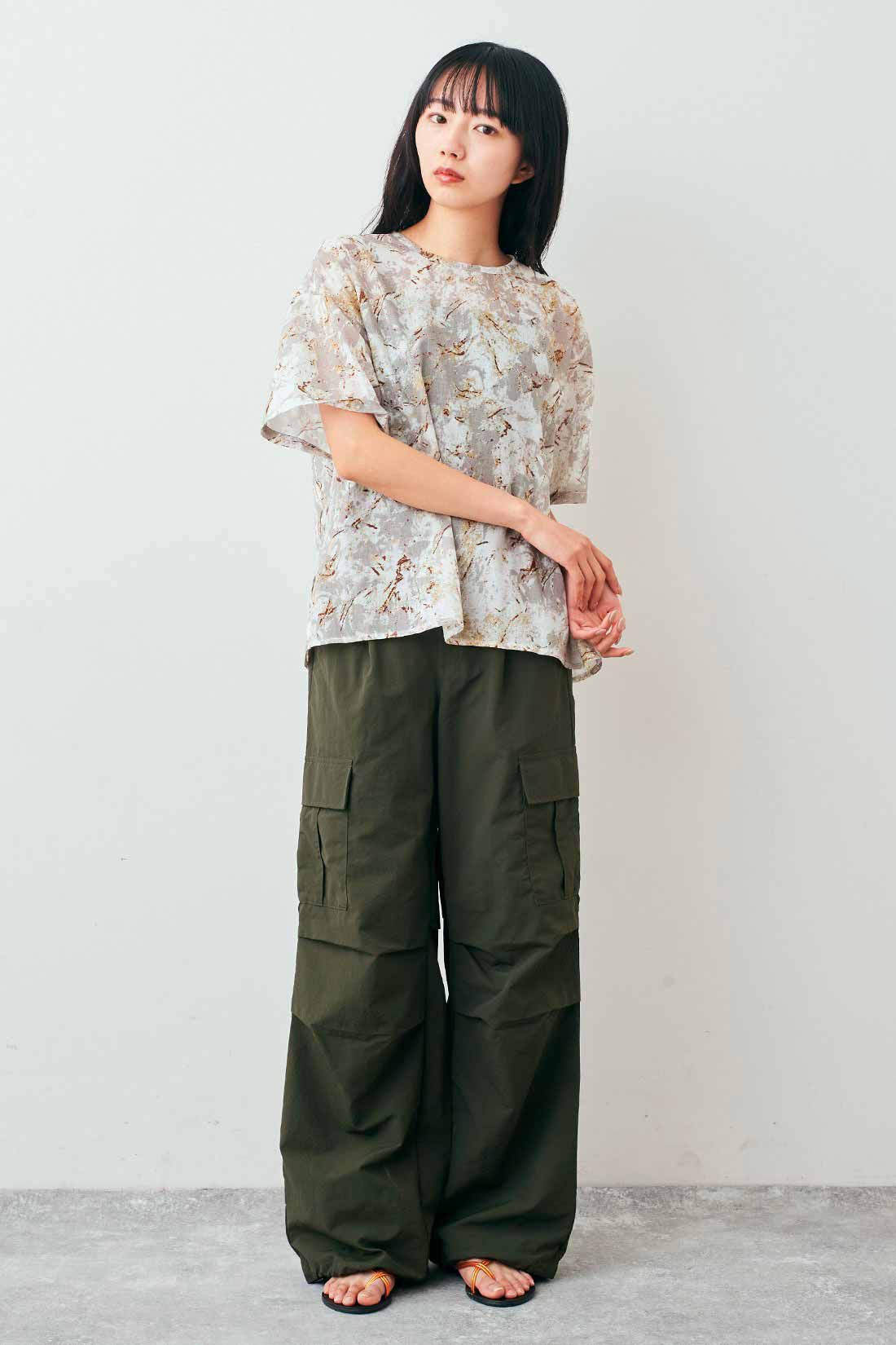 Live in comfort［リブインコンフォート］|リブ イン コンフォート はまじとコラボ 撥水（はっすい）なのにムレにくい！ こだわりワークパンツ〈カーキ〉