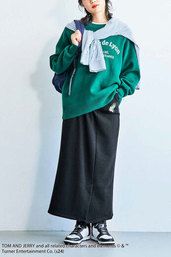 Live in  comfort | ＴＯＭａｎｄＪＥＲＲＹスカート〈ＢＫ〉リブイン