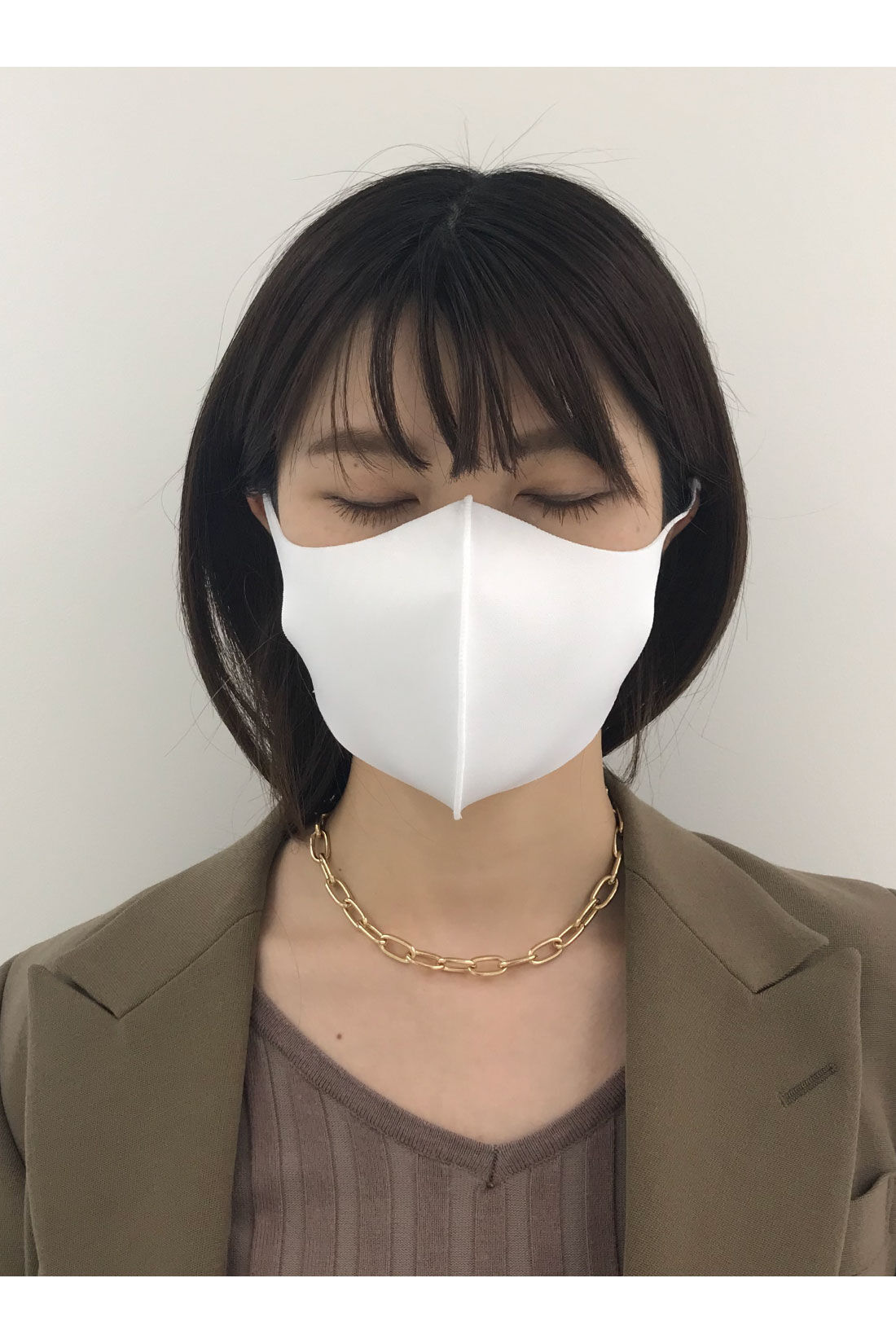 Live in comfort［リブインコンフォート］|洗える！立体マスク（5枚入り）〈ホワイト〉の会