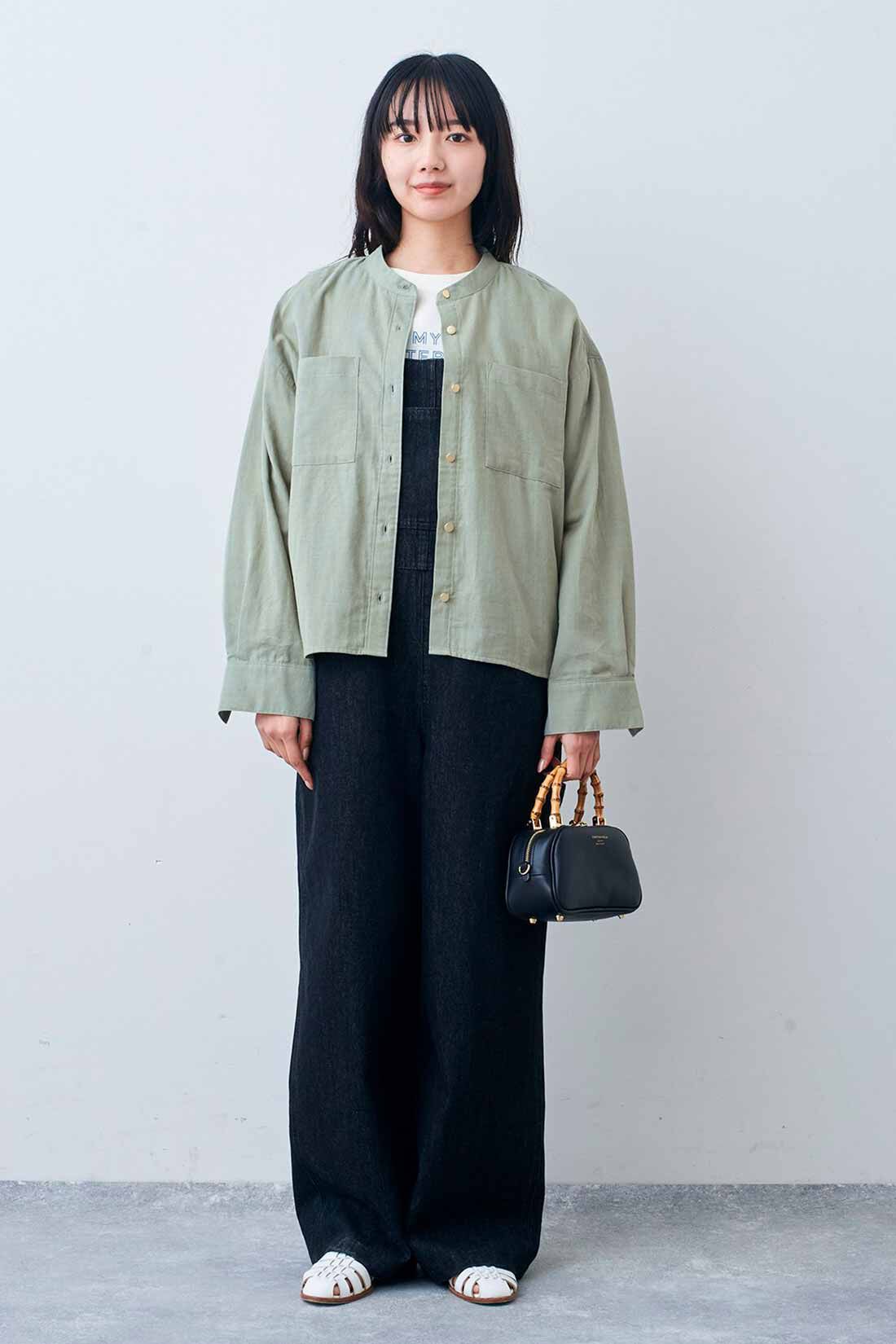 Live in  comfort|リブ イン コンフォート 人気スタイリスト 石上 美津江さんとつくった これが正解！ 大人のこなれサロペット〈ブラックデニム〉