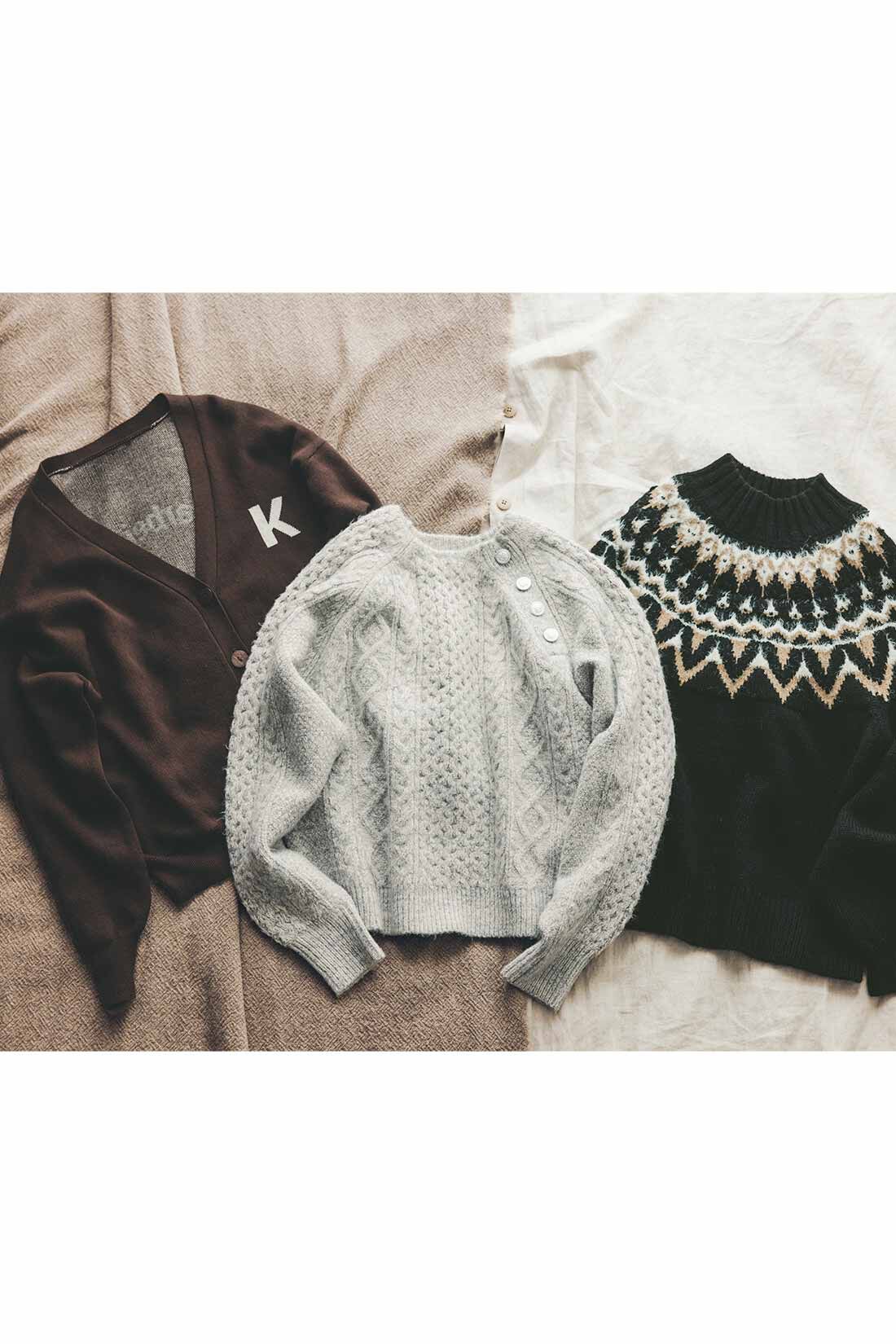 Live in  comfort|リブ イン コンフォート 人気スタイリスト 石上美津江さんとつくった そろえておきたいいろいろニットトップスの会