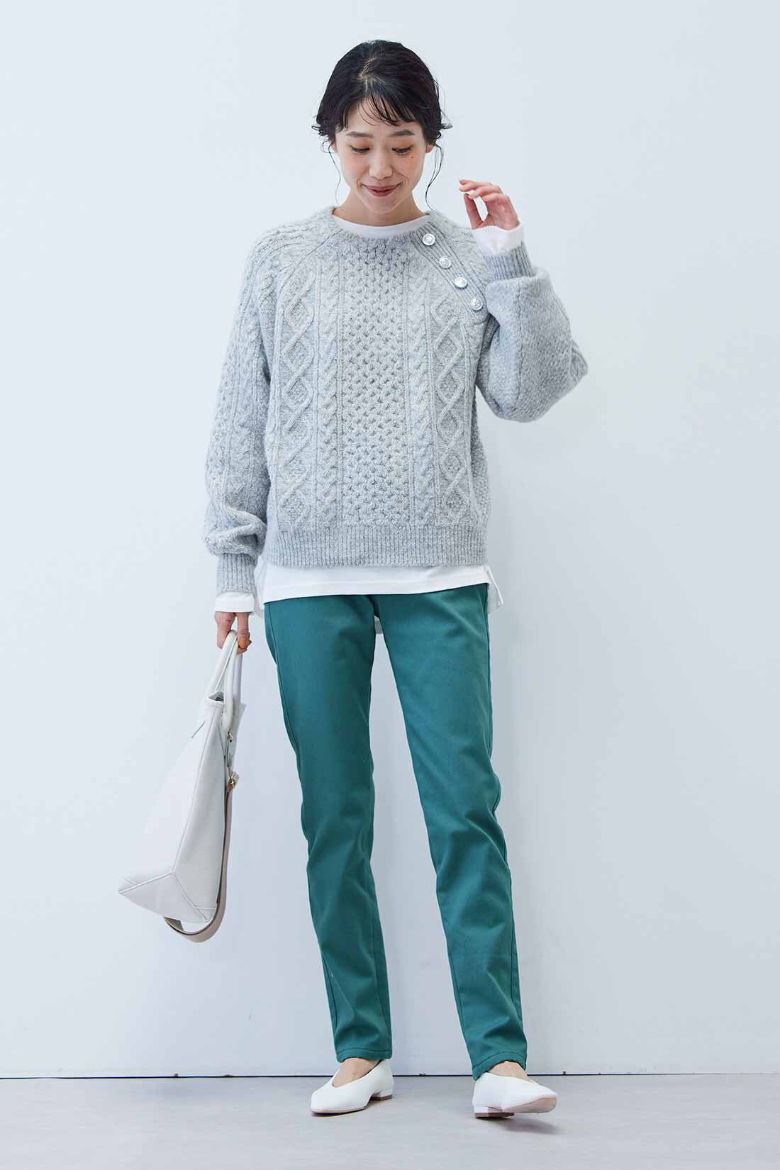 Live in  comfort|リブ イン コンフォート ぬくぬくでしあわせ あったかすっきり裏ボアパンツ【まとめ買いキャンペーン】
