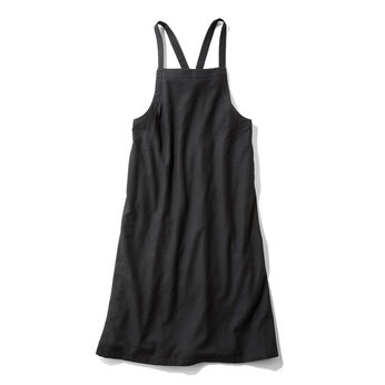 Live in  comfort | ぬくぬく裏ボアライトジャンスカ〈BK〉リブ