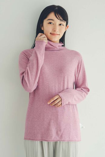 Live in  comfort | ＰタートルニットＰＫリブイン　