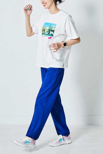 Live in  comfort | アクティブセンタータックパンツ〈ＢＬ〉リブイン
