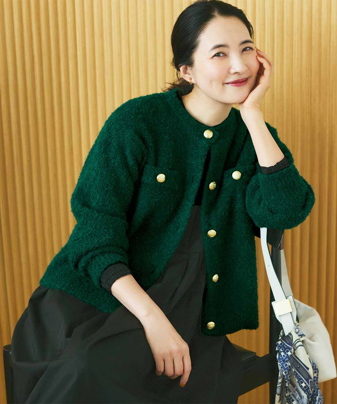 Live in comfort［リブインコンフォート］|リブ イン コンフォート 上品で気分が上がる 洗えるニットアウター