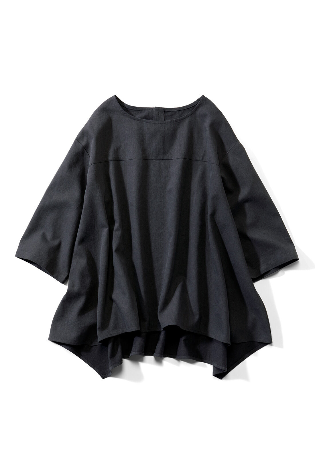 Live in  comfort|リブ イン コンフォート はまじとコラボ 揺れるヘムラインを楽しむ麻混トップス【まとめ買いキャンペーン】