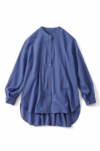 Live in  comfort | コットンシアーシャツ〈ＢＬ〉リブイン