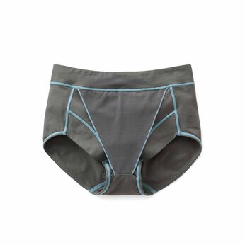 flufeel | 骨盤底筋引き上げサポートバイカラー綿混ショーツ