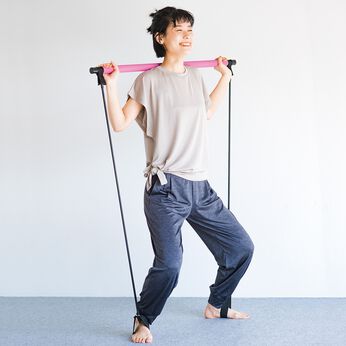 flufeel | 手軽に全身トレーニング持ち運べるピラティスバー