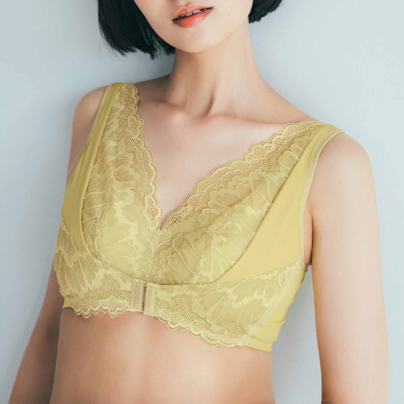 flufeel［フラフィール］|アラフォーからの胸悩み対策 サイズ選び解放 フロント調整ブラ〈LL～4L〉の会