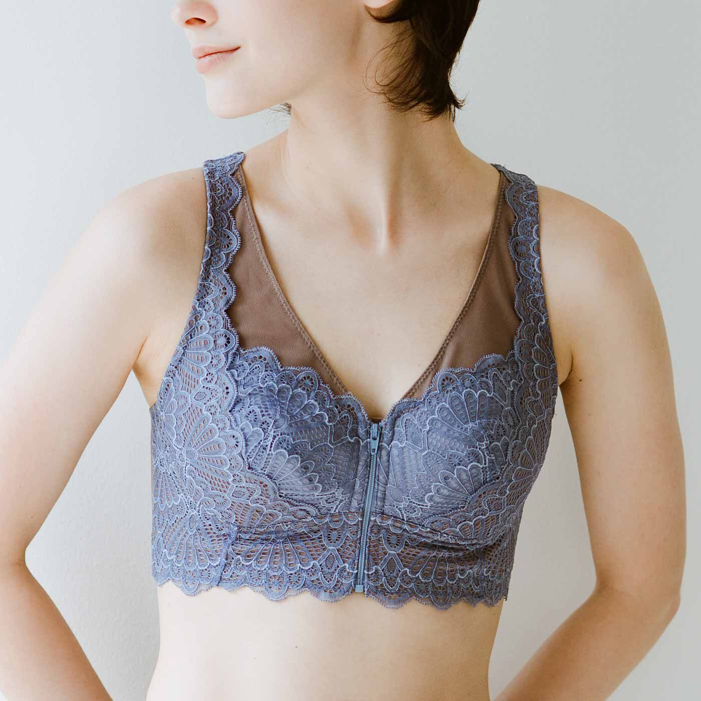 flufeel［フラフィール］|肩をいたわりたい女性のための フロントジッパーで着脱らくらくブラの会