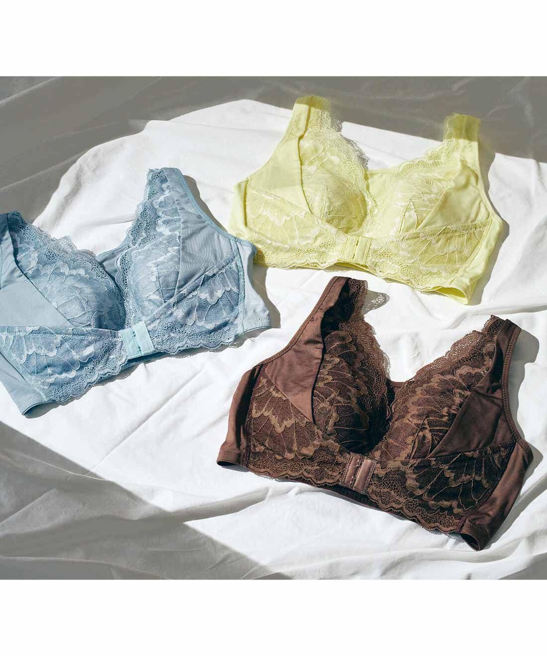 flufeel|アラフォーからの胸悩み対策 サイズ選び解放 フロント調整ブラ〈LL～4L〉の会