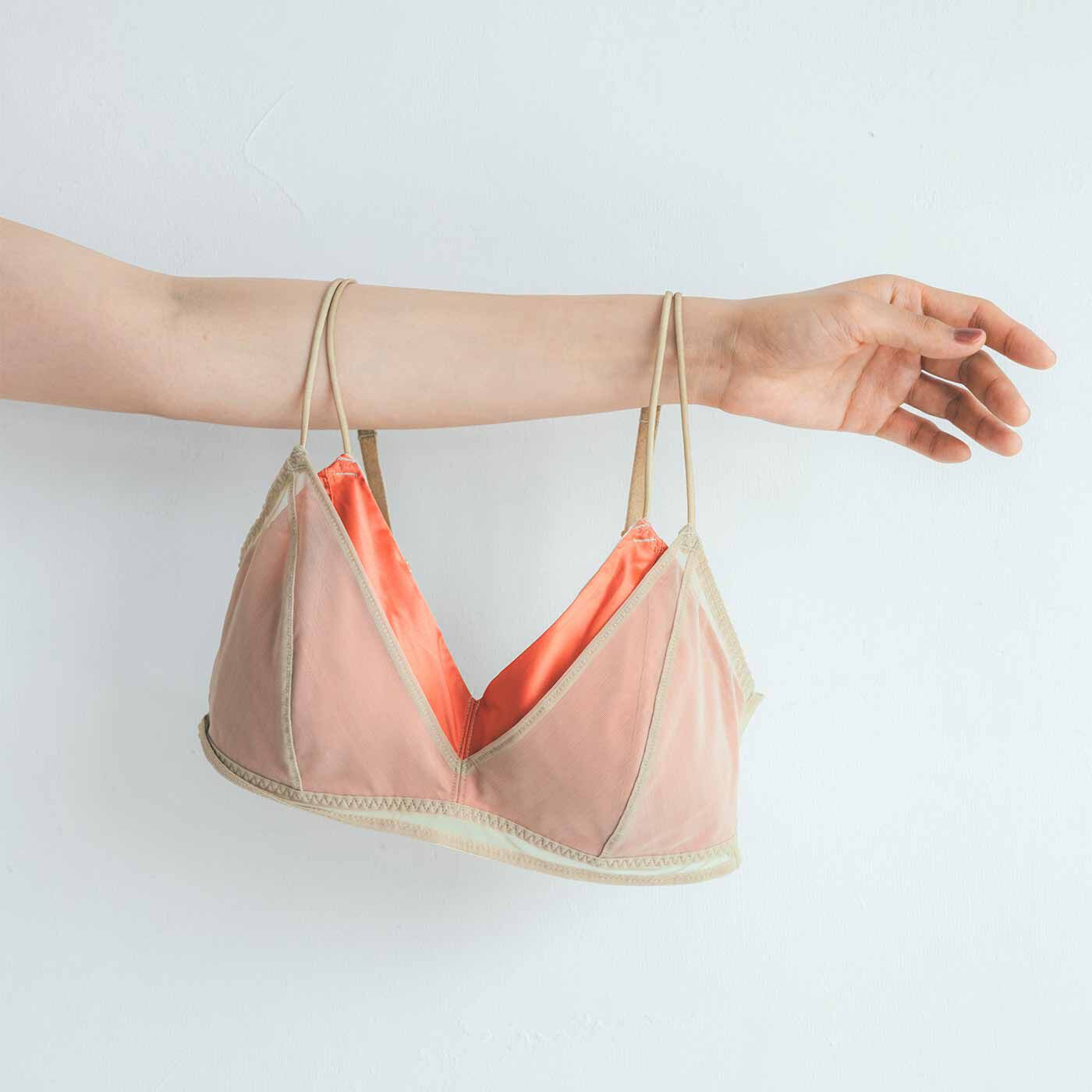 flufeel|MEDE19F×flufeel シンプルモードブラ＆ショーツの会〈ビビッドカラー〉|軽くて着け心地らくちん。