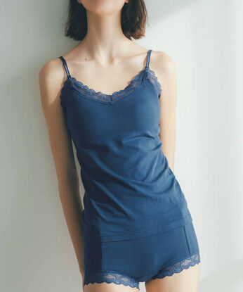 flufeel［フラフィール］ | とろける若胸ブラキャミ＆ ショーツLL3Lクリア