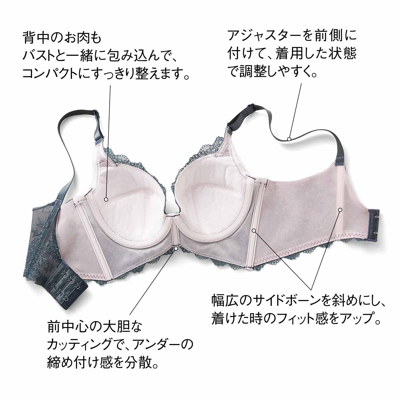 flufeel［フラフィール］|コルセット級のボディーライン 艶めくレースのバタフライシェイプ ブラ＆ショーツの会