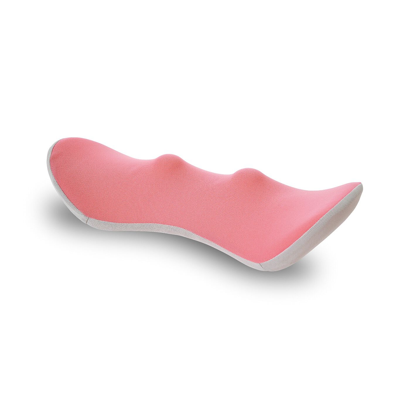flufeel［フラフィール］|ふたつのボールがグイっと押す！　寝ても座っても使える背筋サポートクッション〈ピンク〉