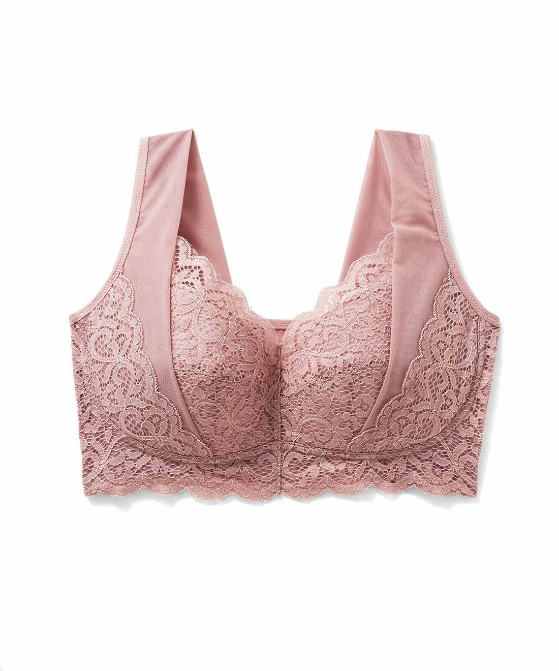 flufeel|ユルセルフ カップ裏シルク100％ 24時間身も心も華やぐ見映えブラの会|〈ローズ〉