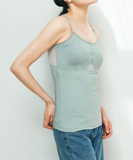 flufeel | 風通りさわやか　涼やか印象ブラキャミソール