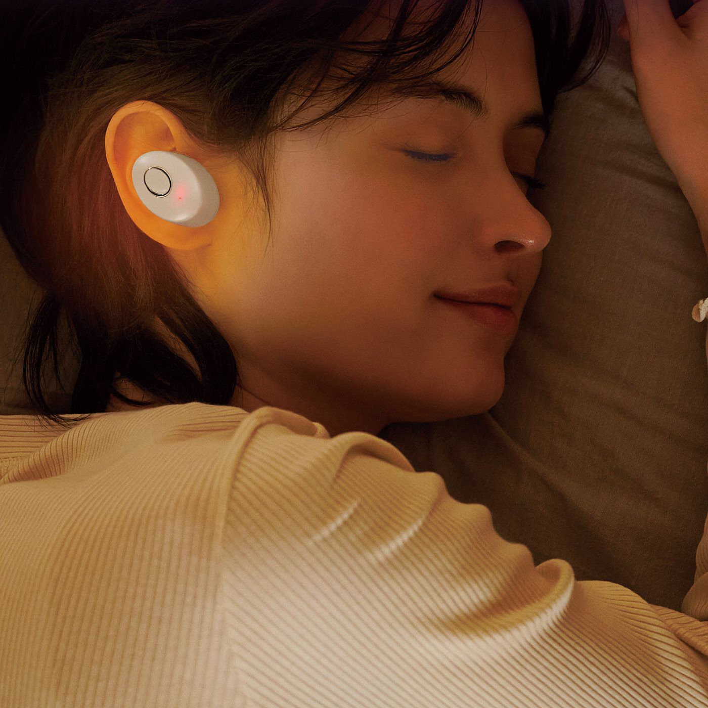 flufeel|おやすみ前の耳温活　イヤホン型ヒーター ミミトロリン
