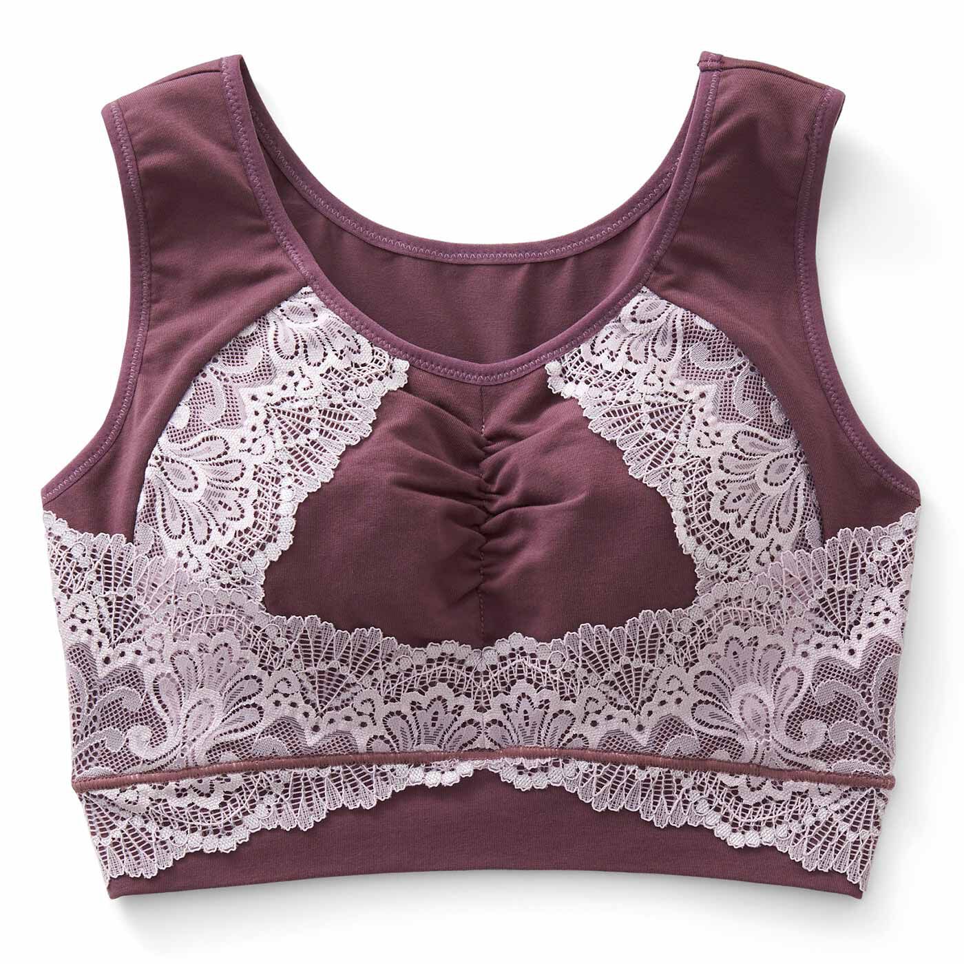 flufeel|バストキープと快眠の両方かなう 24時間サポート デイ＆ナイトブラの会|〈バーガンディーワイン〉