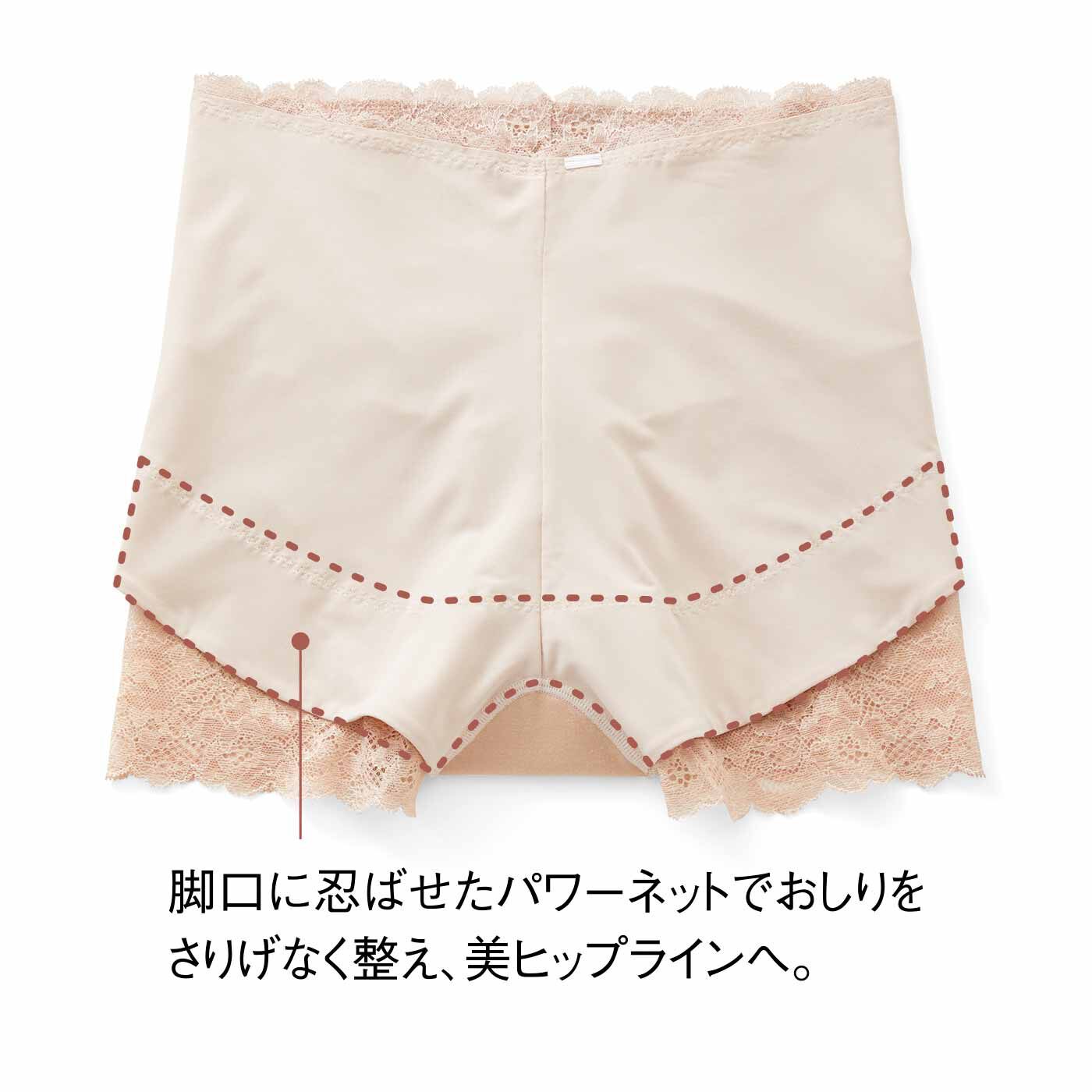 flufeel|【7月分以降お届け】ユルセルフ 悩み多き女性のための これ一枚で安心レースショーツの会|Back〈肌側〉