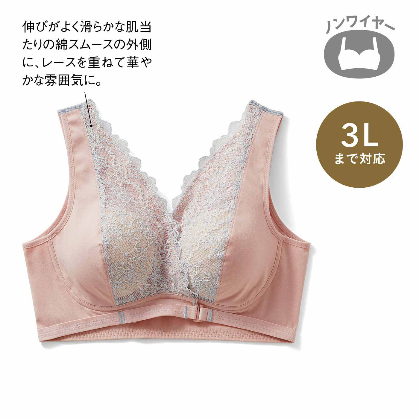 flufeel［フラフィール］|ピンクリボン×すべての女性へ 前向きな気持ちを応援する フロントオープンブラの会