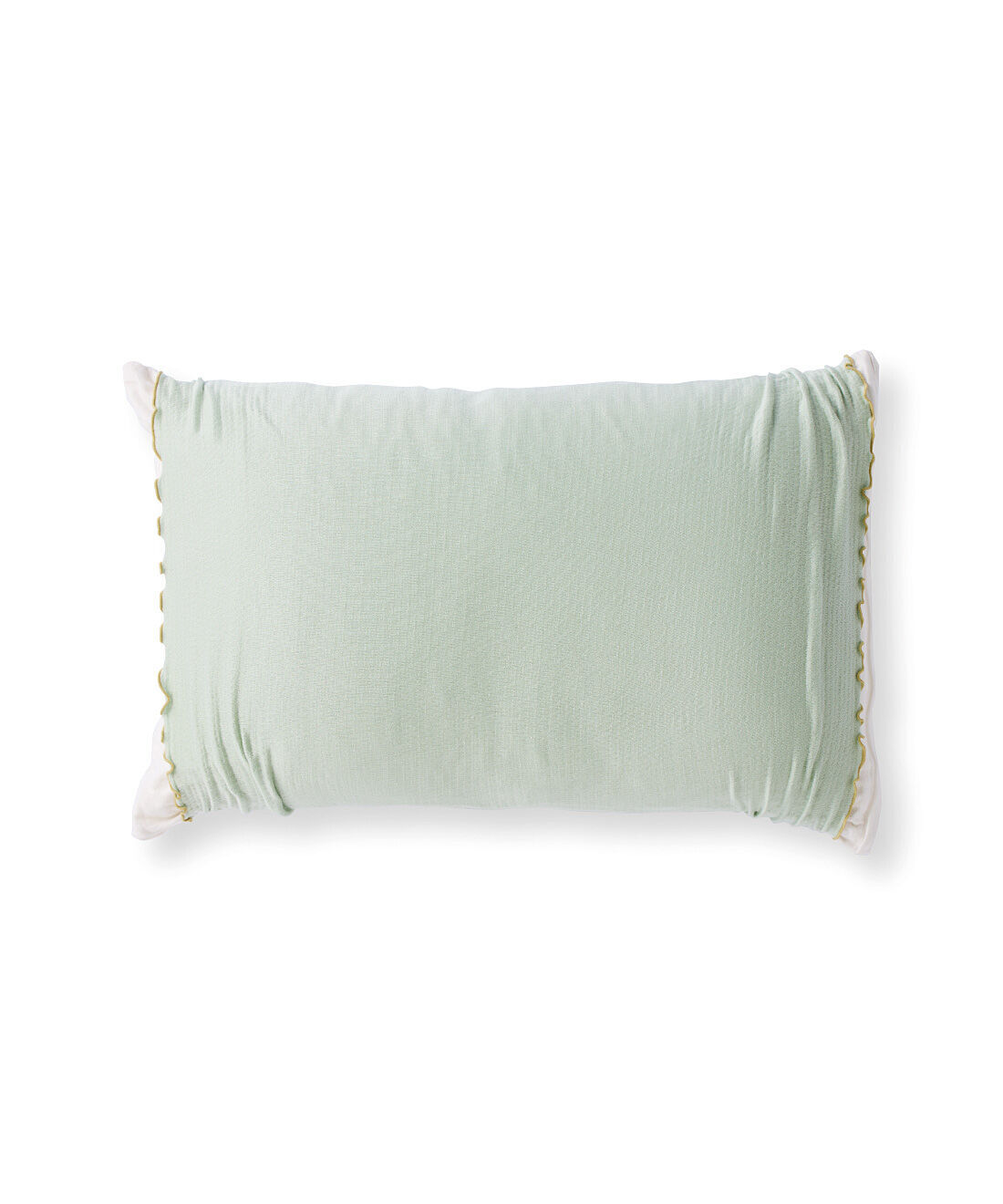 flufeel［フラフィール］|ユルセルフ　髪とお肌になめらかシルクを寝ている間のきれい習慣　癒やしカラーの枕カバーの会|〈アップルグリーン〉