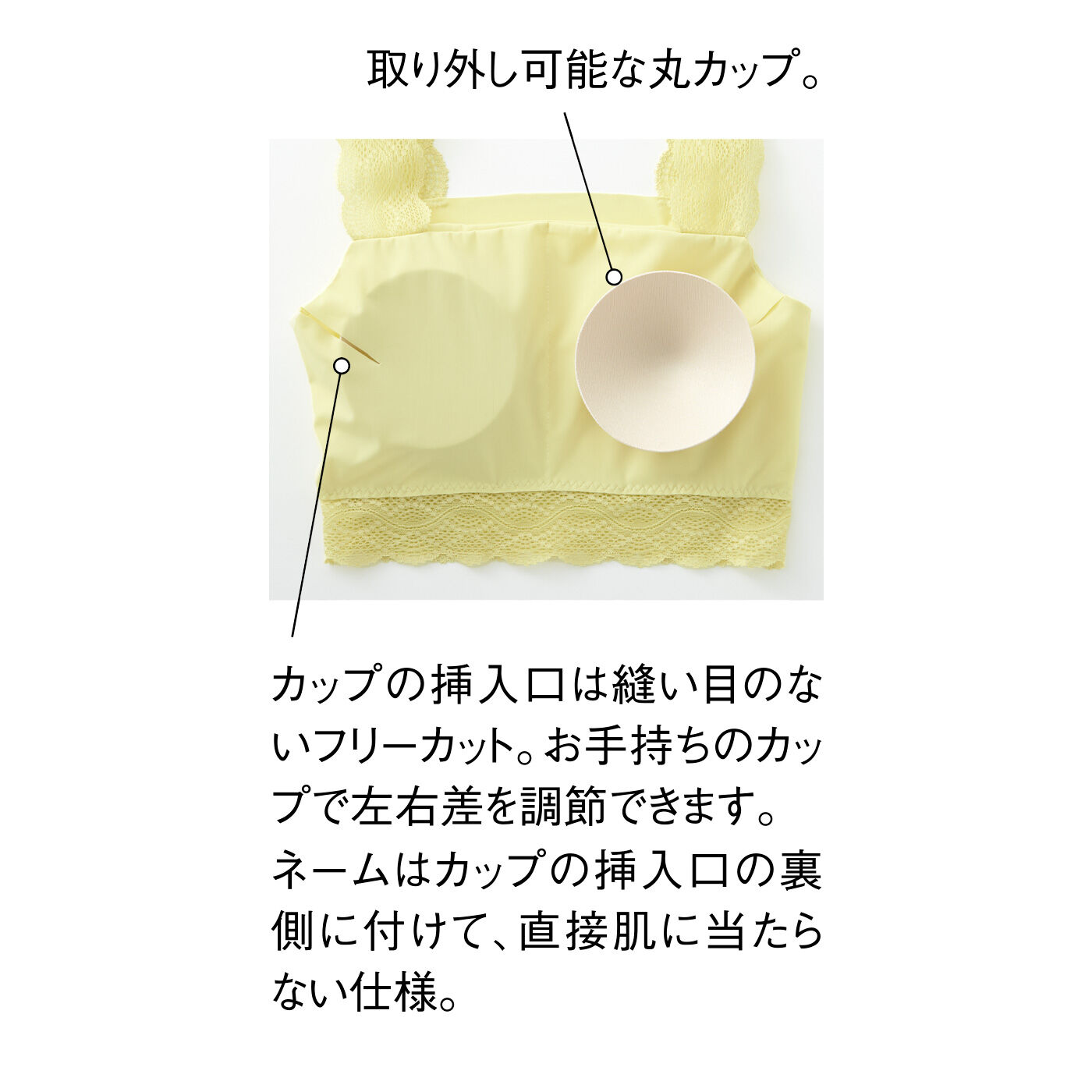 flufeel［フラフィール］|ピンクリボン×すべての女性へ 肌当たり＆ひびきを配慮 気品漂う肌感覚ブラの会