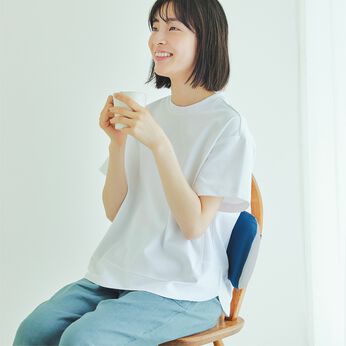 flufeel | 背筋サポートクッション〈ネイビー〉