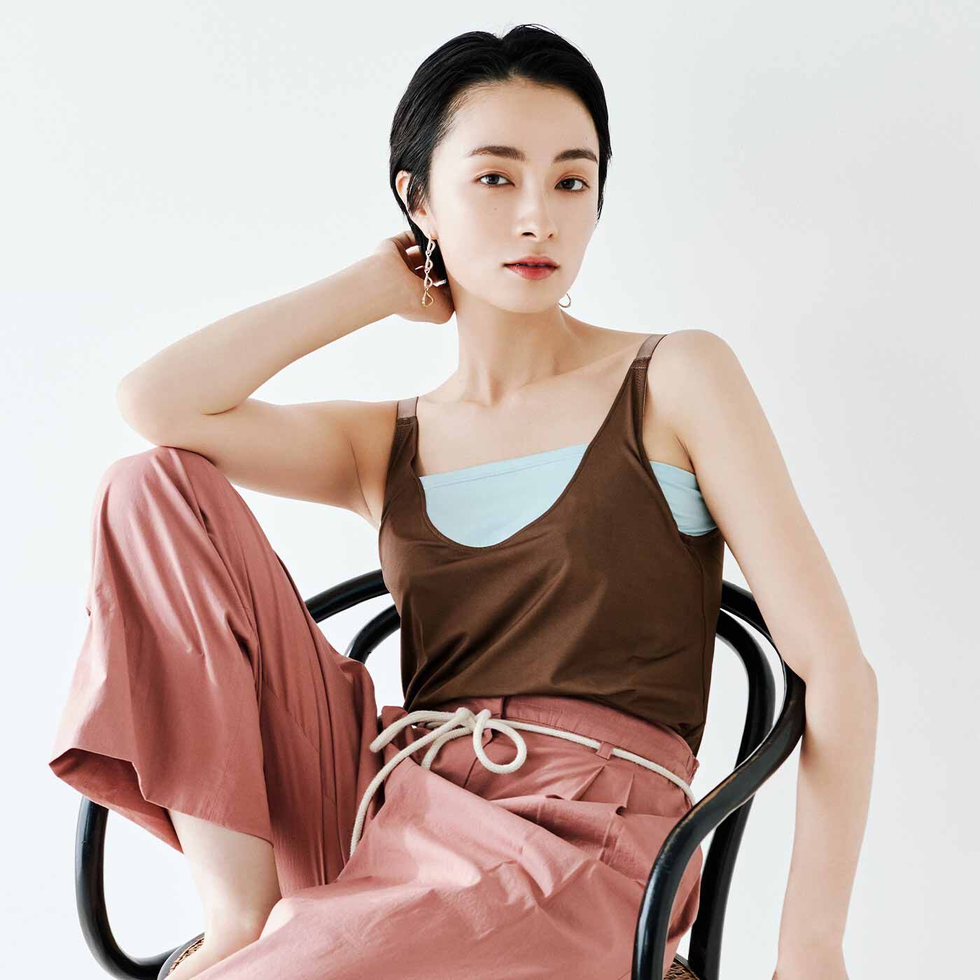 flufeel［フラフィール］|大きいさんも快適な らくにきれいをかなえる ワイヤーで支えるブラキャミソール〈L～3L〉の会
