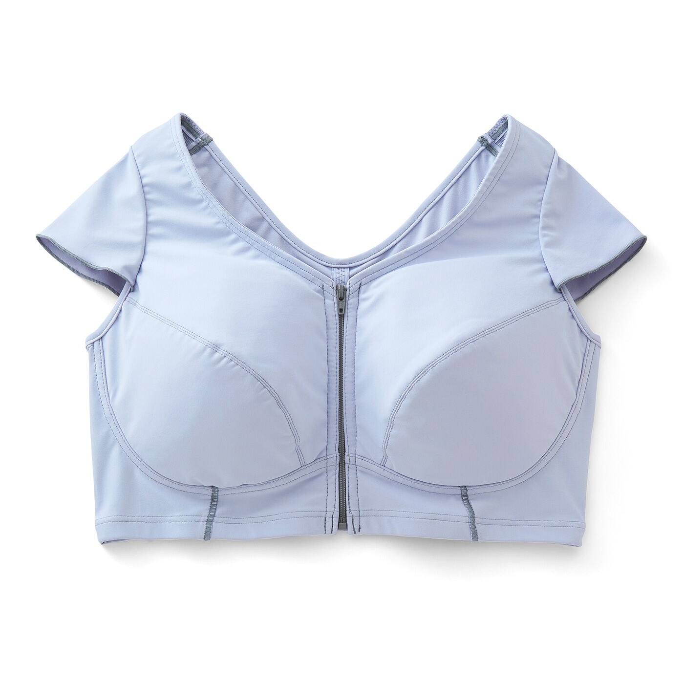 flufeel［フラフィール］|la farfaモデルあいまるさんとflufeelコラボ すっきり軽～い♪ 毎日着けたくなる らくがうれしいノンワイヤーブラの会|〈パウダリーブルー〉