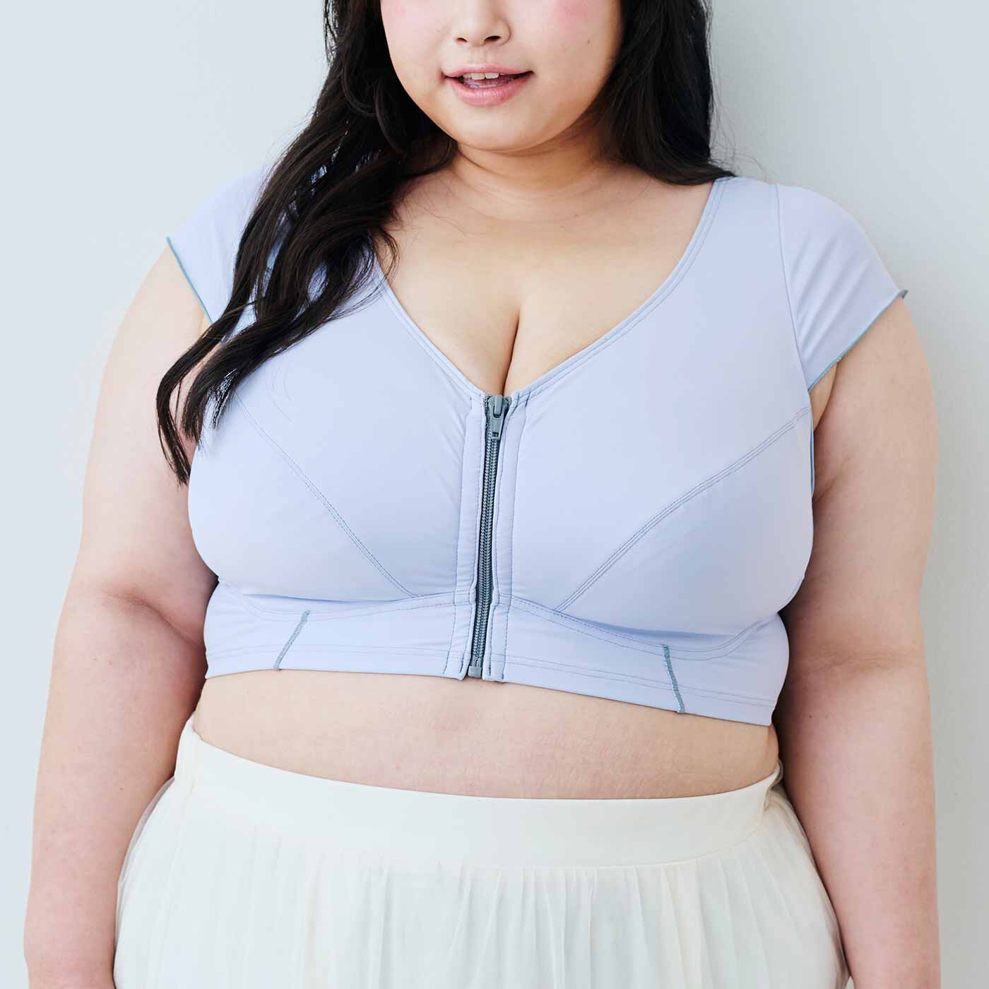 flufeel［フラフィール］|la farfaモデルあいまるさんとflufeelコラボ すっきり軽～い♪ 毎日着けたくなる らくがうれしいノンワイヤーブラの会