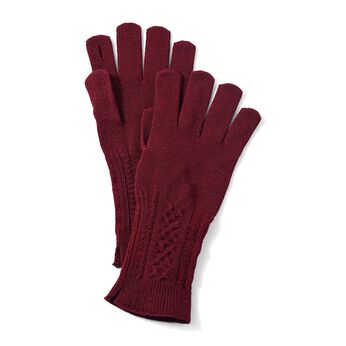 フラフィール | アロエ保湿加工の糸で編立なめらか基礎化粧手袋