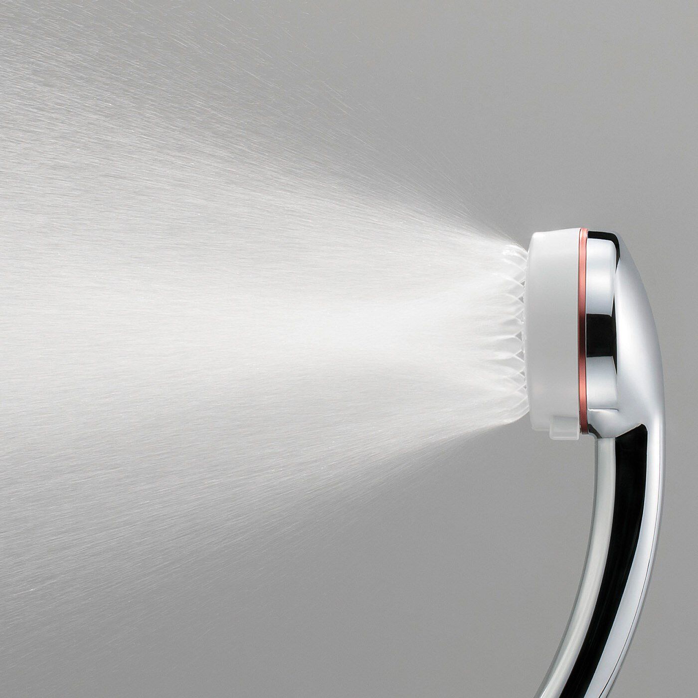 flufeel|シャワーで始めるスキンケア　ウルトラファインバブル　ミスト切り替えシャワーヘッド|ミスト水流は洗顔に。