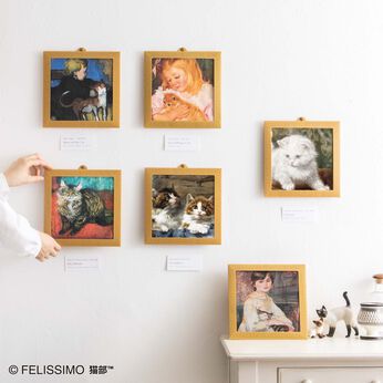 フェリシモの雑貨 Kraso | アートハンカチコレクション〈猫〉