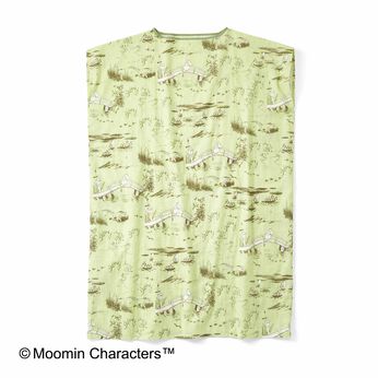 フェリシモの雑貨 Kraso | ＭＯＯＭＩＮダブルガーゼ着るバスタオルドレス