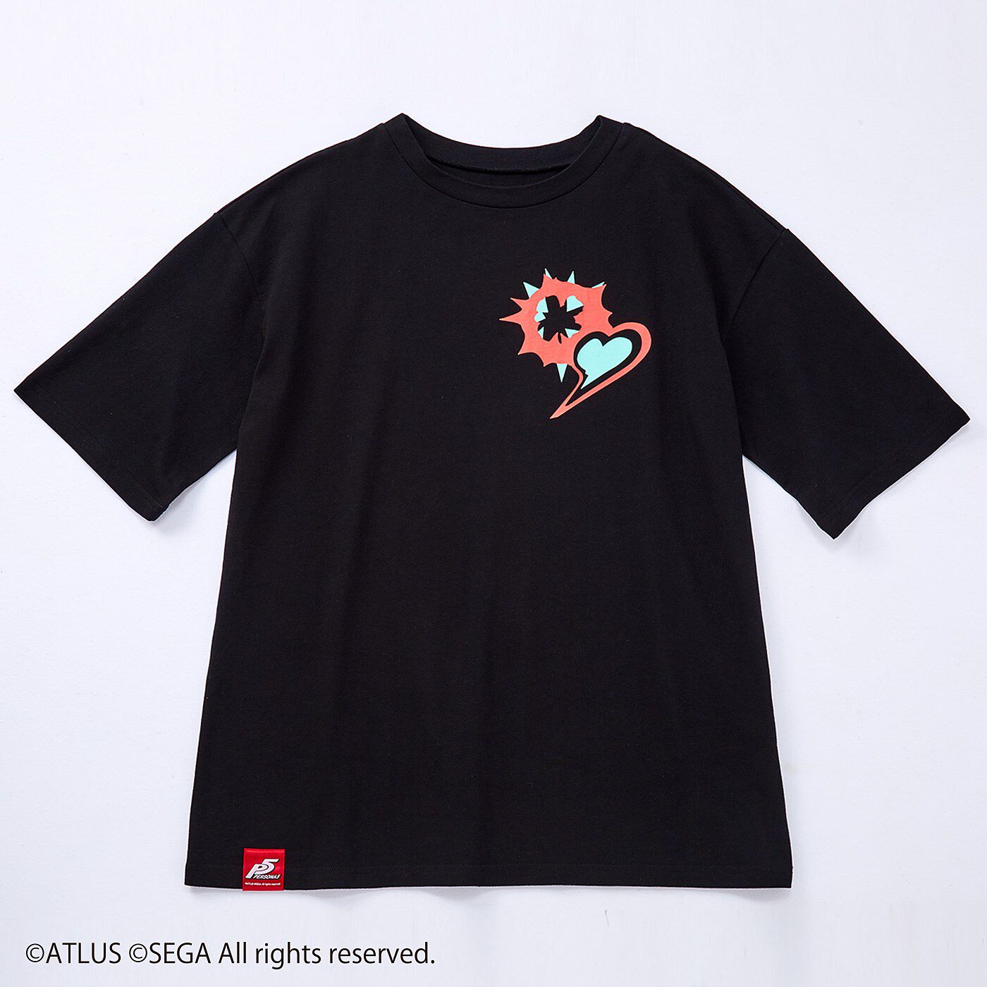 フェリシモの雑貨 Kraso|ペルソナ5 HPハート ビッグシルエットTシャツ