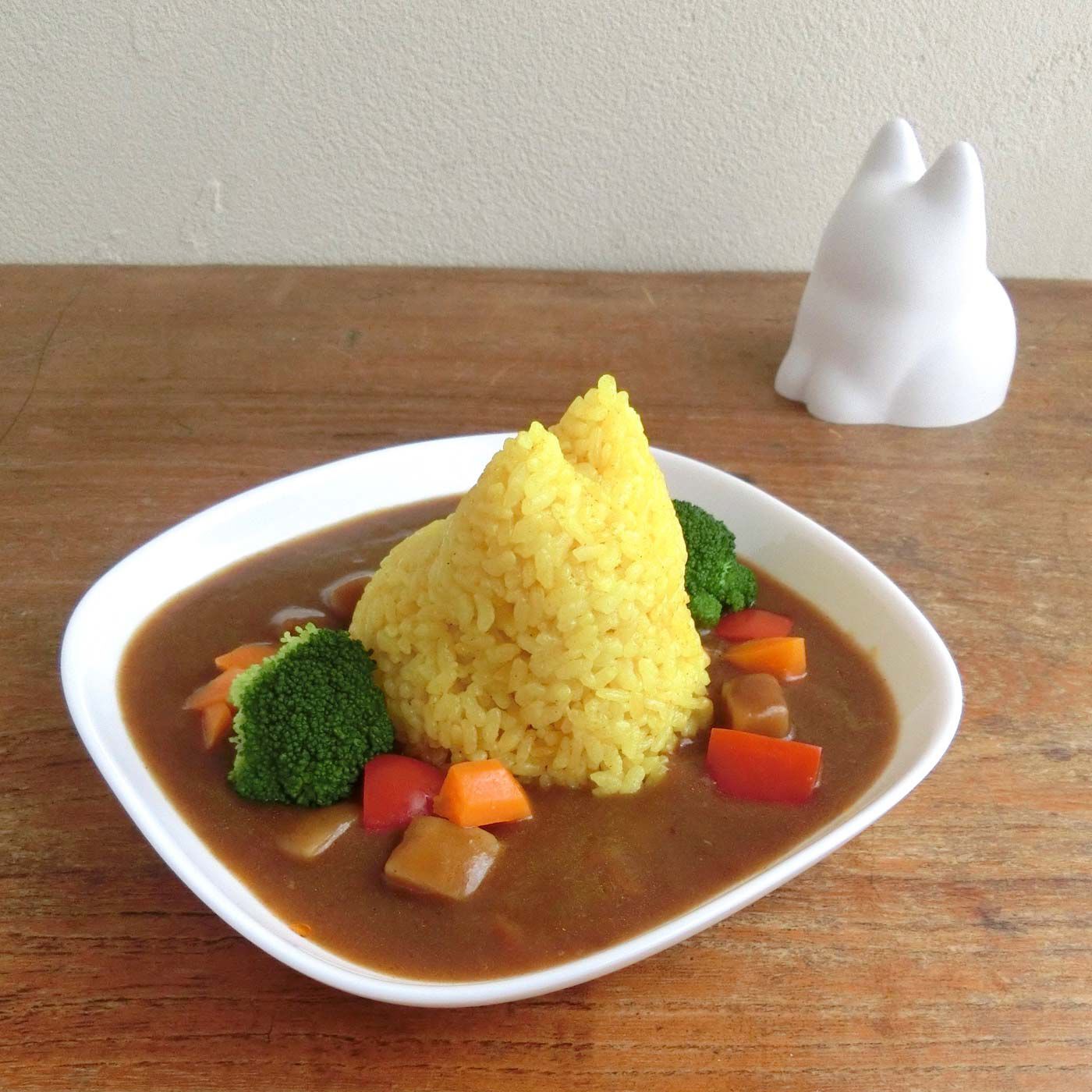 フェリシモの雑貨Kraso［クラソ］|子ねこゼリーに子ねこライス！ 子ねこ料理が作れる子ねこ型カップの会|少しぐらい失敗しても大丈夫。野菜で隠しちゃえば、わかりません。