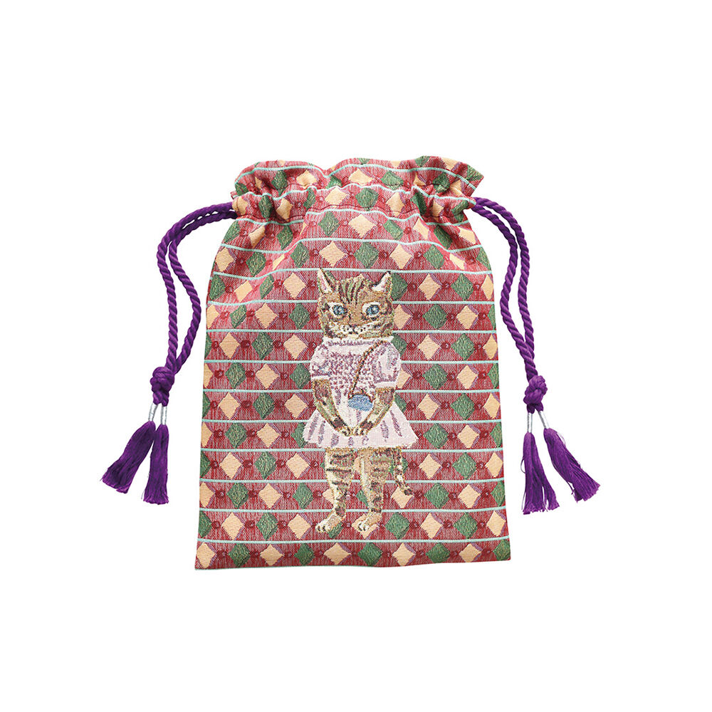 フェリシモの雑貨 Kraso|Nathalie Lete Drawstring bag Maya