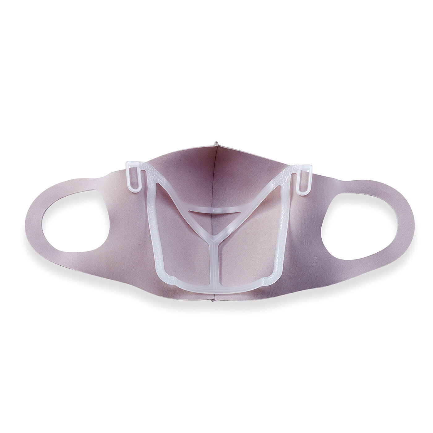 フェリシモの雑貨 Kraso|クリップで簡単装着！　口もとに空間がうまれて呼吸がしやすい マスクインナーフレーム|ウレタンマスクにも。