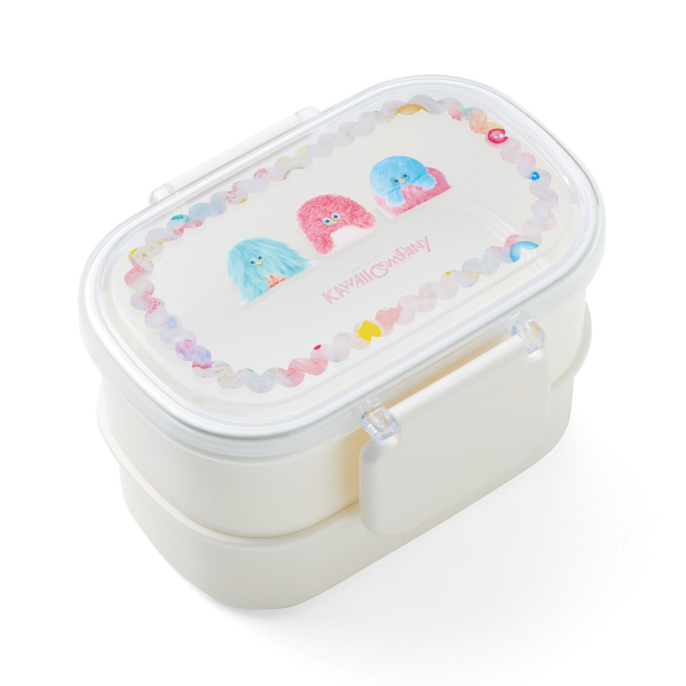 フェリシモの雑貨Kraso［クラソ］|KAWAII COMPANY　１９６１年創業の大阪の町工場で生まれた　小さくてカワイイ２段弁当箱の会|〈ホワイト〉