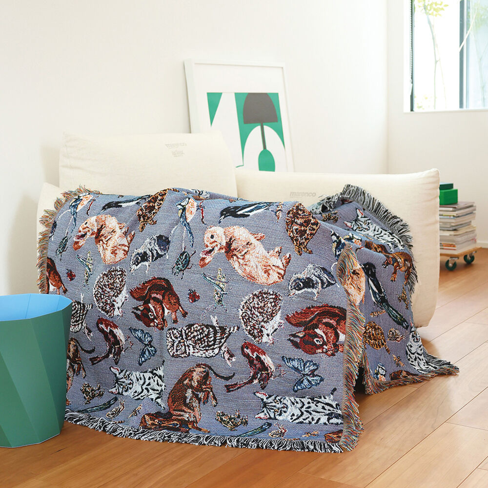 フェリシモの雑貨Kraso［クラソ］|Nathalie Lete Tapestry rug Animal