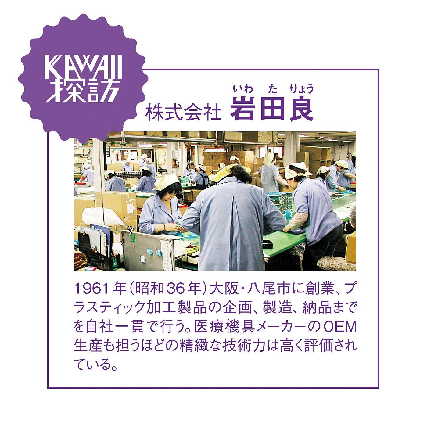 フェリシモの雑貨Kraso［クラソ］|KAWAII COMPANY　１９６１年創業の大阪の町工場で生まれた　小さくてカワイイ２段弁当箱の会