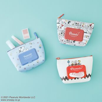 フェリシモの雑貨 Kraso | PEANUTS ウェットティッシュポーチ