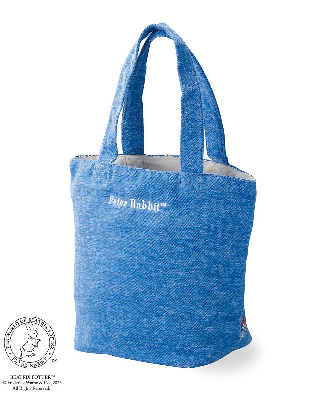 フェリシモの雑貨 Kraso|ピーターラビット（TM）　物語のワンシーンに思いを馳せる　ゴブラン織りまち付きバッグの会|〈back〉