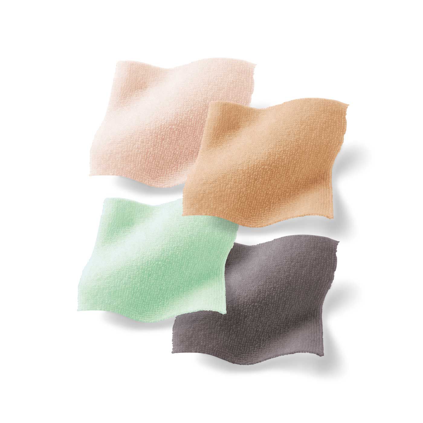フェリシモの雑貨Kraso|クーフゥ　お手持ちの枕が首のサポート枕に変身する枕カバーの会|ぐ～んと伸びやかなパイル素材は、肌側が綿素材。
