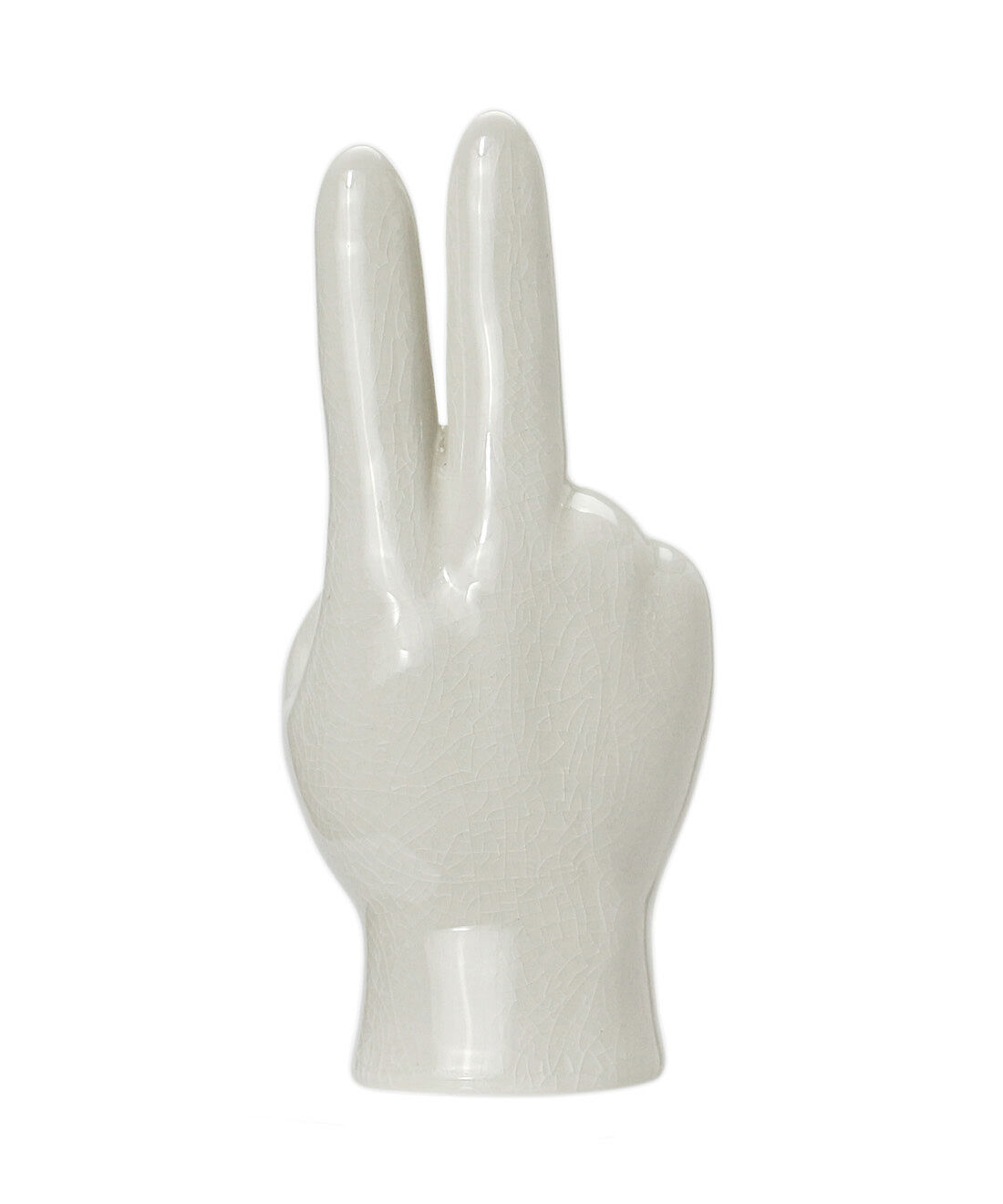 フェリシモの雑貨Kraso［クラソ］|ポーセリン　ハンドオブジェ〈ピース〉