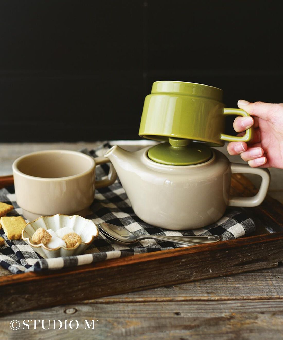 フェリシモの雑貨 Kraso|アンテ スープカップ グレー